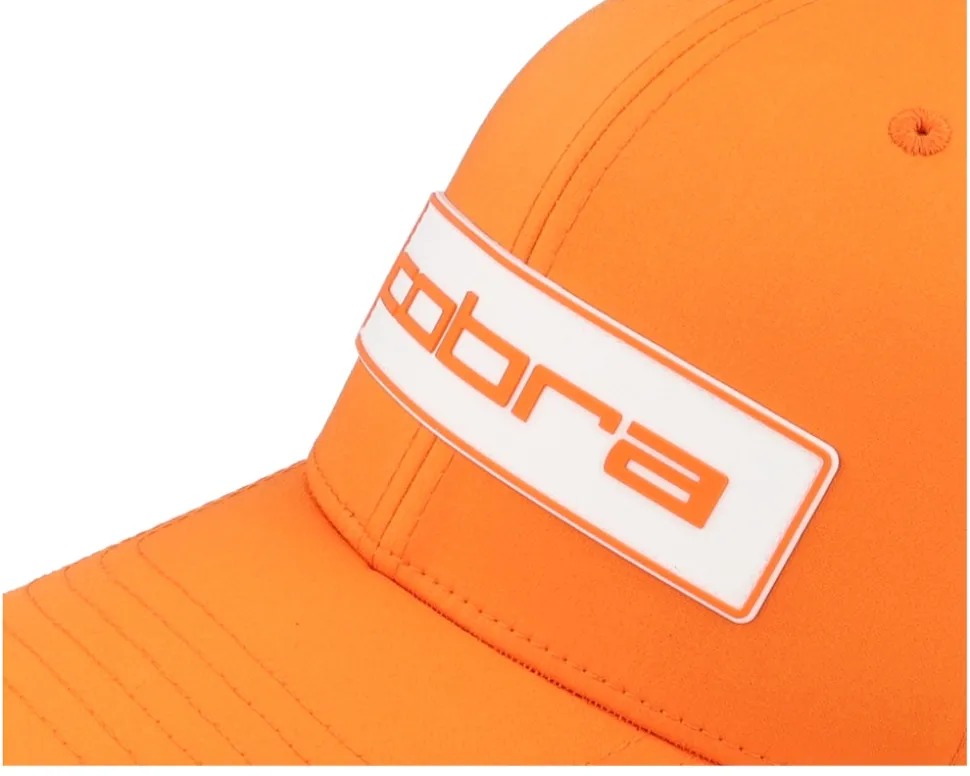 Tour Tech Cap Rickie Orange/White Adjustable - Cobra