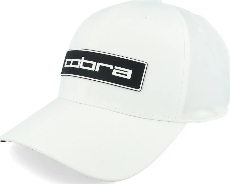Tour Tech Cap White/Black Adjustable - Cobra