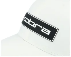 Tour Tech Cap White/Black Adjustable - Cobra