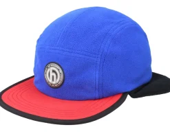 Tour Volley Blue 5-Panel Ear Flap - HUF
