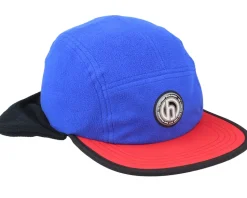 Tour Volley Blue 5-Panel Ear Flap - HUF