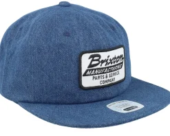 Township Denim Blue Snapback - Brixton