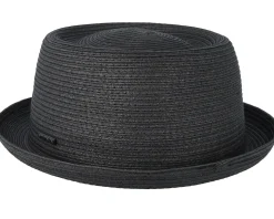 Toyo Black Porkpie - Stetson