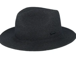 Toyo Black Traveller Straw Hat - Stetson