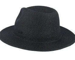 Toyo Black Traveller Straw Hat - Stetson