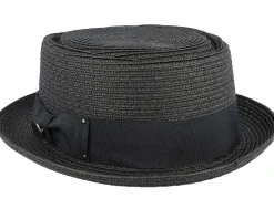 Toyo Braided Black Pork Pie - Jaxon & James