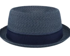 Toyo Light Blue/Navy Pork Pie - Stetson