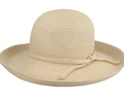 Traveller Beige Sun Hat - Sur la tête