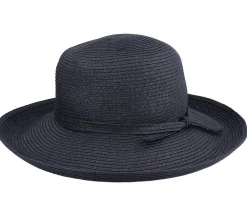 Traveller Black Sun Hat - Sur la tête