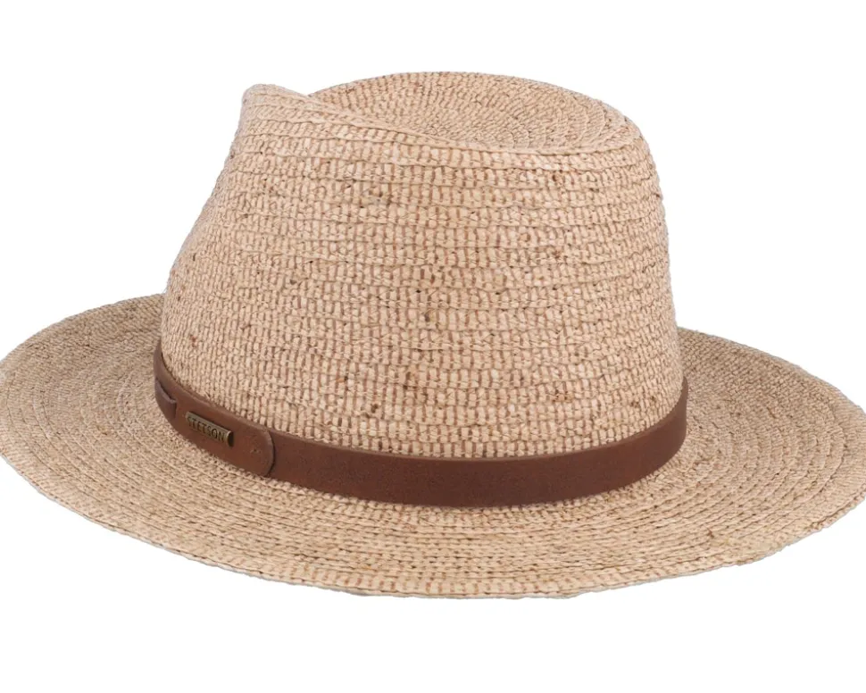 Traveller Raffia Beige Straw Hat - Stetson