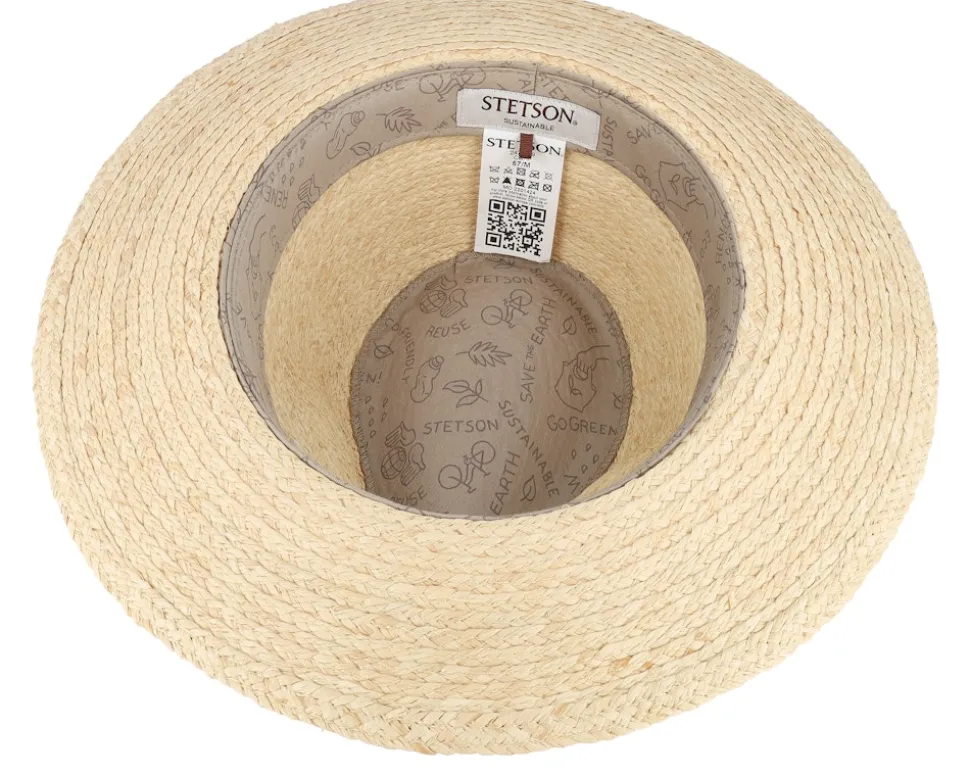 Traveller Raffia Sustainable Beige-55/S - Stetson