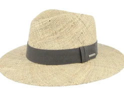 Traveller Seagrass Beige Straw Hat - Stetson