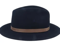 Traveller Vitafelt Black Fedora - Stetson