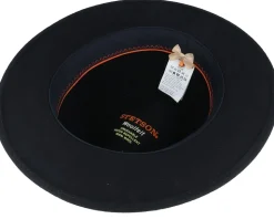 Traveller Woolfelt Black Fedora - Stetson