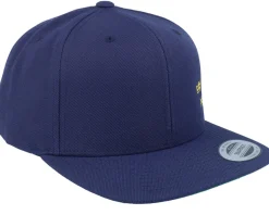 Tre Kronor Side Panel Navy Snapback - Iconic