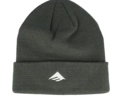 Triangle Beanie Green/White Cuff - Emerica