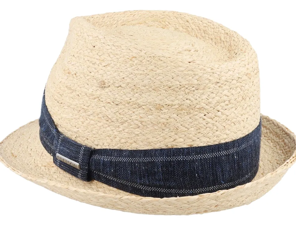 Trilby Raffia Beige Straw Hat - Stetson