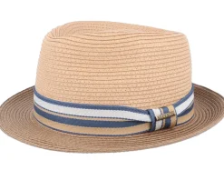 Trilby Toyo Beige Straw Hat - Stetson