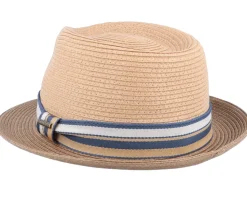 Trilby Toyo Beige Straw Hat - Stetson