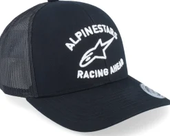 Triple Hat Black/Black/White Trucker - Alpinestars