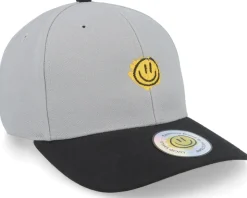 Trippy Smiley Grey/Black Adjustable - Lucid Smile