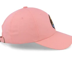 Tropical Leaf Summer Sunset Pink Dad Cap - Iconic