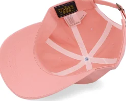 Tropical Leaf Summer Sunset Pink Dad Cap - Iconic