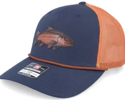 Trout Figure 112fpr Navy/Orange/Dark Orange Rope - Skillfish