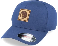 Trout Fisher Patch Organic Navy Flexfit - Skillfish