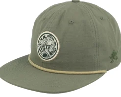Trout Olive Snapback - SQRTN