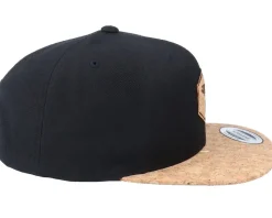 Trout Patch Black/Cork Snapback - Skillfish