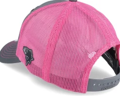 Trout Pro Fishing 112 Split Charcoal/Neon Trucker - Skillfish
