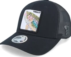 Trout Pro Fishing Black Trucker - Skillfish