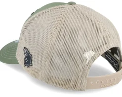 Trout Pro Fishing 112fp Split Army Olive/Tan Trucker - Skillfish