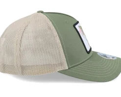 Trout Pro Fishing 112fp Split Army Olive/Tan Trucker - Skillfish