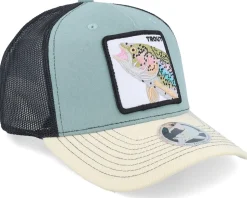 Trout Pro Fishing Gun Metal Green/Black/Golden Trucker - Skillfish