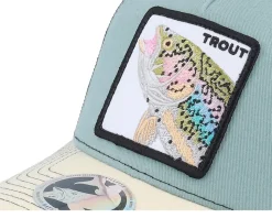 Trout Pro Fishing Gun Metal Green/Black/Golden Trucker - Skillfish