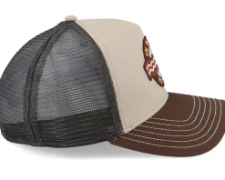 Trucker Cap Hft Food Bacon Khaki/Brown Trucker - Djinns