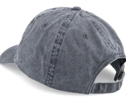 True Crime & Chill Washed Black Dad Cap - Iconic
