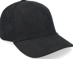 Truefit Corduroy Black Dad Cap - Djinns