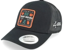 Trust Issues Patch Black Trucker - 4REAL