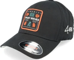 Trust Issues Patch Black Flexfit - 4REAL