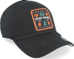 Trust Issues Patch Black Flexfit - 4REAL