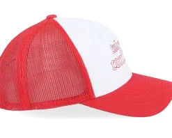 Tube Girl Confidence Red/White/Red Trucker - Delulu