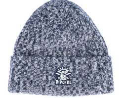 Twist Wool Blend Beanie Navy Cuff - Rip Curl