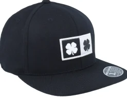 Two Faced Black W Patch Snapback - Black Clover
