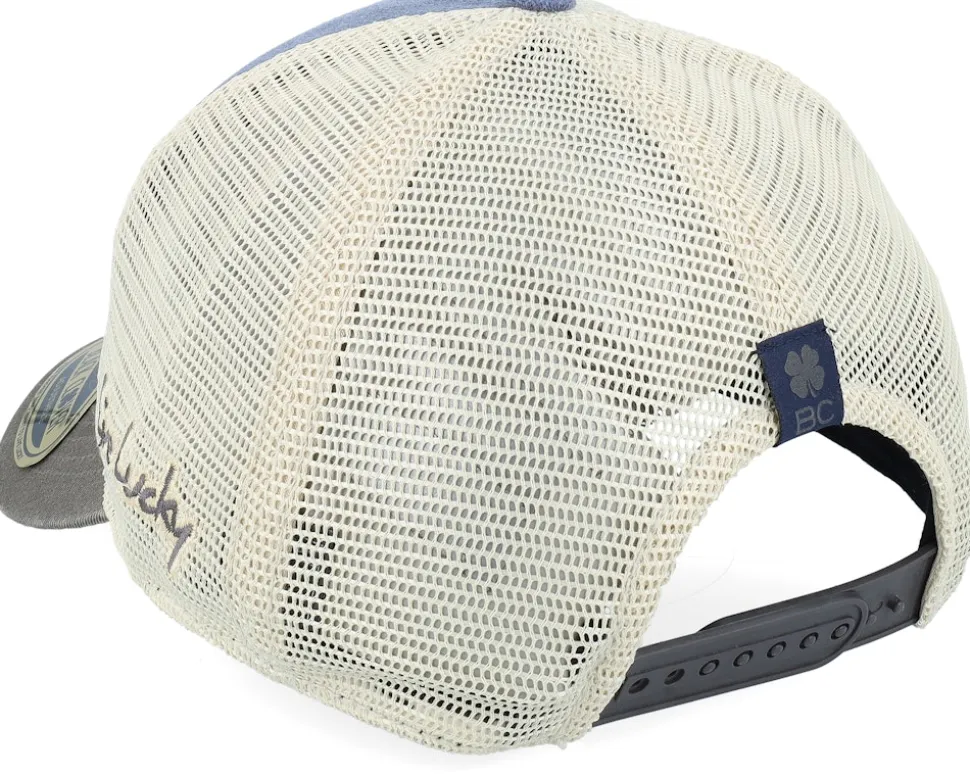 Two Tone Vintage 33 Navy/Stone Trucker - Black Clover