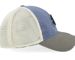 Two Tone Vintage 33 Navy/Stone Trucker - Black Clover