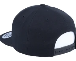 U Letter 3D Black Snapback - Iconic