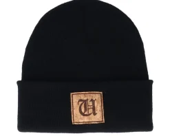 U Letter Patch Black Cuff - Iconic